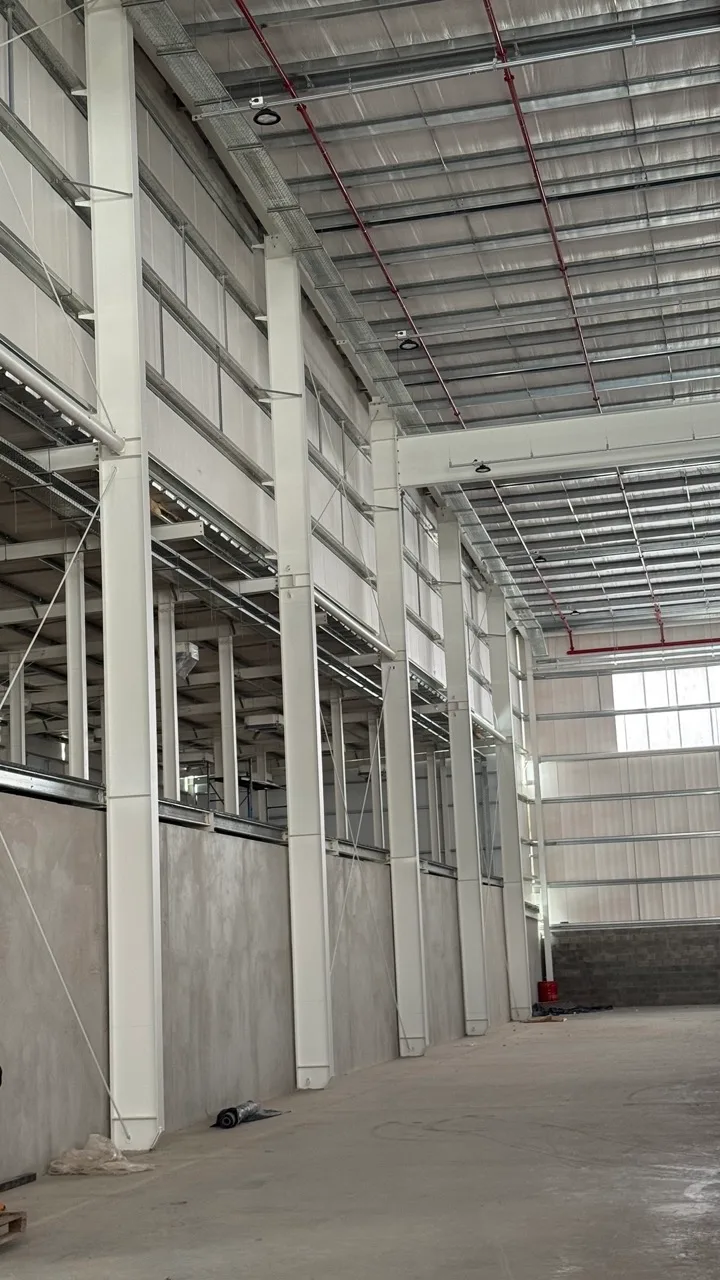 IMP warehouse project managed by Xipre — insulated metal panel roof and wall system