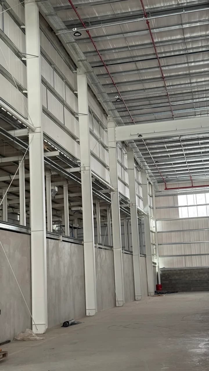 New industrial building C Series roof